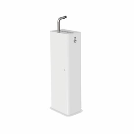 3192-DAN DRYER COLUMN, desinfektionspelare med adapter, vit