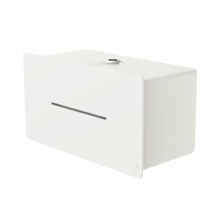 4072-LOKI toalettpappershållare för 2 standardtoarullar, vit