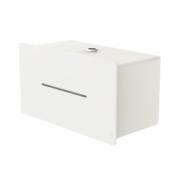 4072-LOKI toalettpappershållare för 2 standardtoarullar, vit