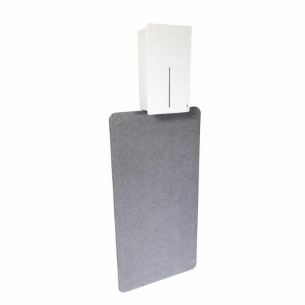 4502-Stänkplatta, vitt