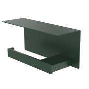 5037-Toalettrullehållare med hylla, valfri RAL classic, vänsterhängt