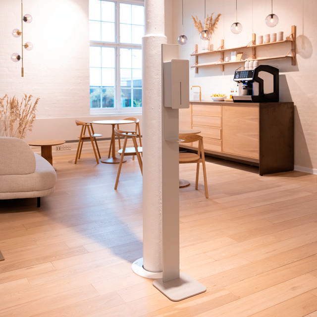 LOKI dispenser, desinfektionsspray, valfri RAL Classic