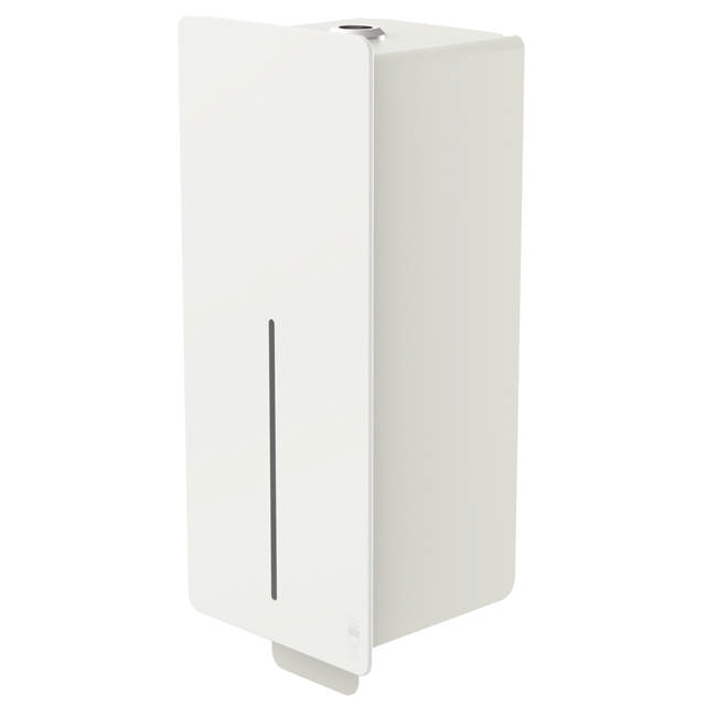 LOKI dispenser, skumtvål/desinfektion, manuellt betjänad, vit