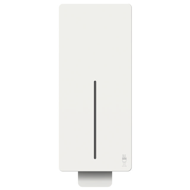 LOKI dispenser, skumtvål/desinfektion, manuellt betjänad, vit