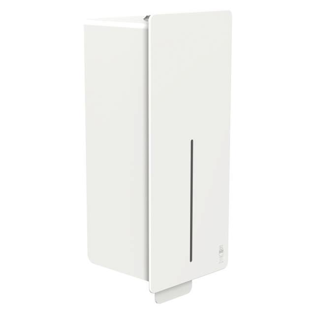 LOKI dispenser, skumtvål/desinfektion, manuellt betjänad, vit