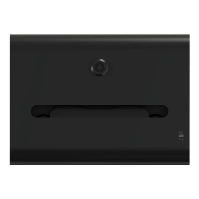 Pappersdispenser till BJÖRK skötbord, svart