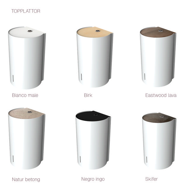 BJÖRK papperdispenser, vit