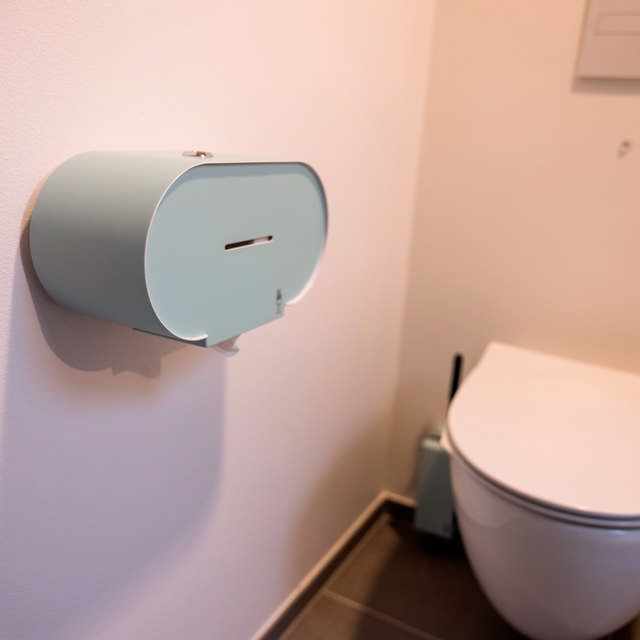 BJÖRK Toalettepappershållare, vit