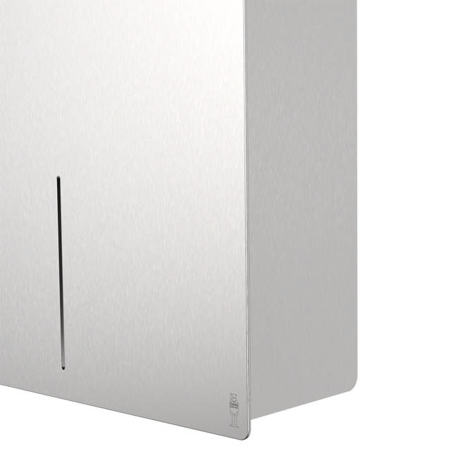 LOKI toalettpappershållare, Jumbo, rostfritt stål