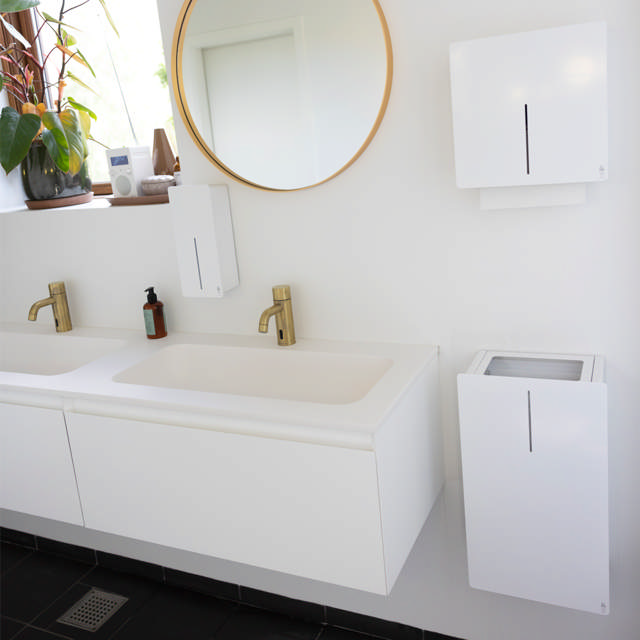 LOKI papperskorg, MAXI, 30L, vit