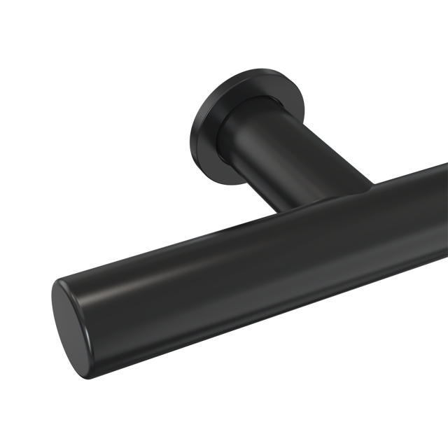 Stödhandtag, 610 mm, svart