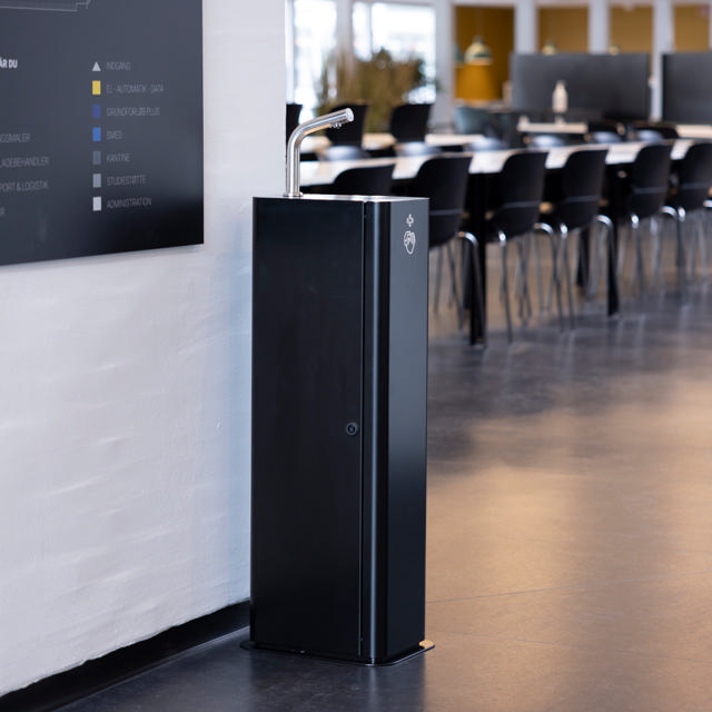 COLUMN, desinfektionspelare med adapter, vit