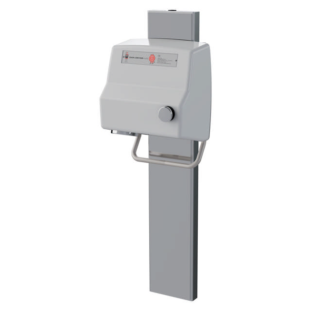 Höjdjusteringsskena med spegel för AA hårtork