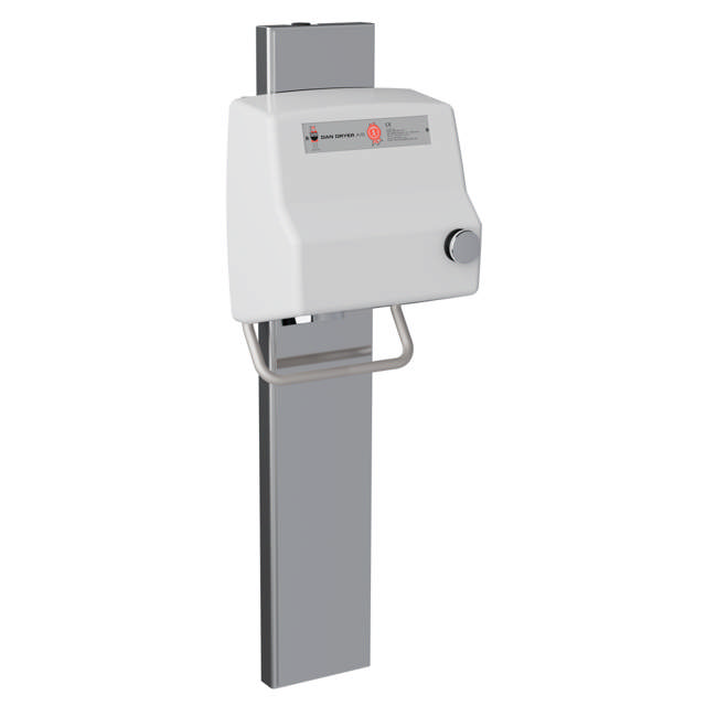 Höjdjusteringsskena med spegel för AA hårtork